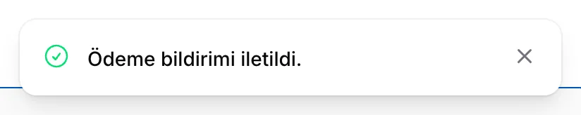 Gönder'e tıklayın